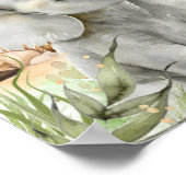 Kleine Dieren Safari Oerwoud Twee Wilde 2e Verjaar Poster (Hoek)