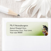 Kleine dierenarts etiket (Insitu)