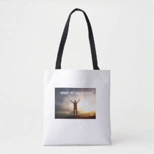 Kleine Dih Grote Dromen Grappige Meme Tote Bag