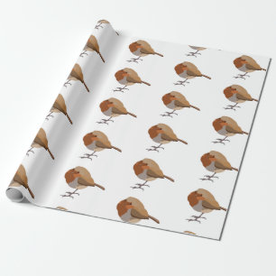 Kleine dikke Robin Cadeaupapier