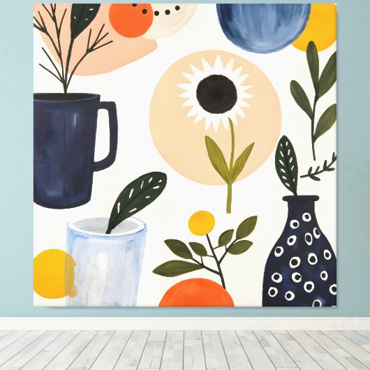 Kleine dingen 02 canvas afdruk (Insitu (Houten vloer))