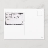 kleine dingen 8. dingen die glinsteren en schijnen feestdagenkaart (Achterkant)