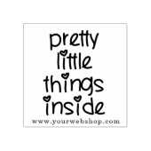  kleine dingen binnen - kleine bedrijven rubberstempel (Afrduk)