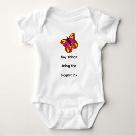 Kleine dingen brengen de grootste vreugde Baby Bod Romper