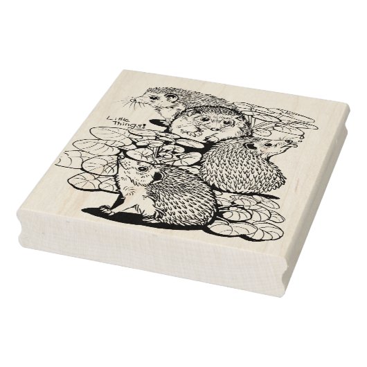 Kleine dingen Egels Rubberstempel (Stempel)