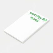 Kleine dingen kunnen grote ondernemingen worden post-it® notes (Schuin)