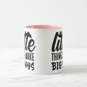 Kleine dingen maken grote dagen mok (Midden)