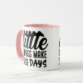 Kleine dingen maken grote dagen mok (Voorkant links)