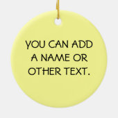 Kleine Dino 2e Verjaardag Tshirts en geschenken Keramisch Ornament (Achterkant)