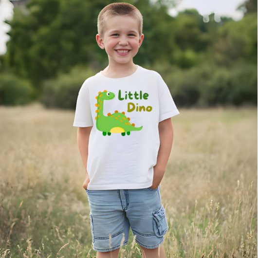 Kleine dino t-shirt