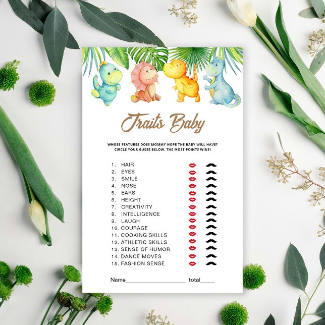 Kleine Dinosaur Baby Traits spel (Creator heeft geüpload)