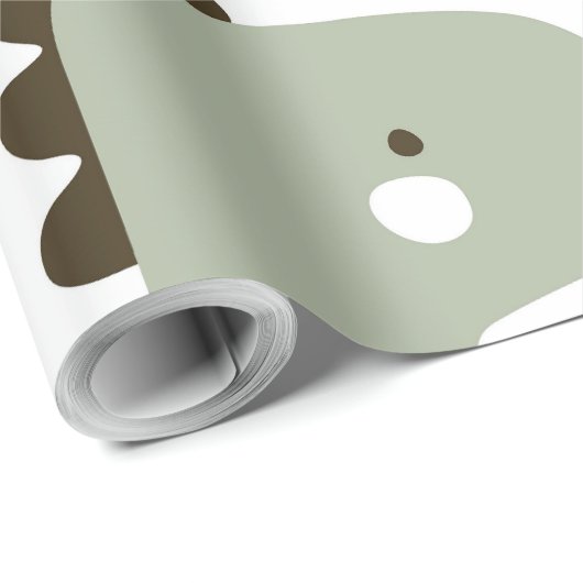 Kleine dinosaurus cadeaupapier (Rol Hoek)