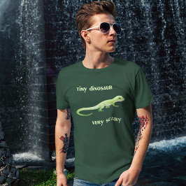Kleine dinosaurus, erg eng t-shirt