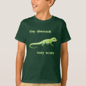 Kleine dinosaurus, erg eng t-shirt (Voorkant)
