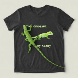 Kleine dinosaurus, erg eng Tri-Blend shirt