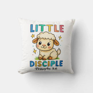 Kleine Discipel Spreuken 3:6 Kussen