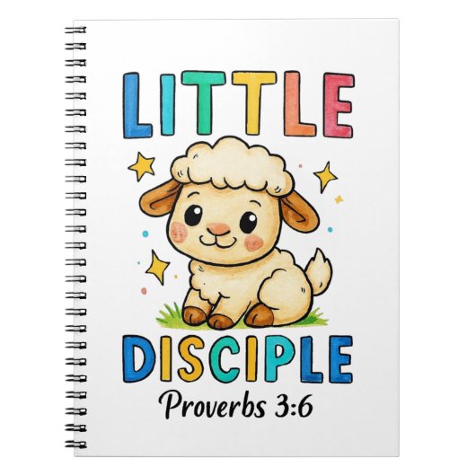 Kleine Discipel Spreuken 3:6 Notitieboek (Voorkant)