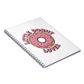 Kleine Donut Liefhebber | Kinderen Notitieboek (Rechterzijde)