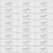 Kleine Doorschijnende Clear Make-up Label Lip Glos (Voorkant)