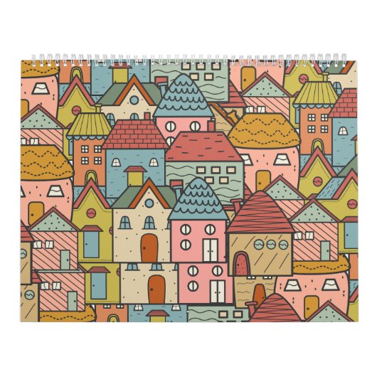 Kleine dorpswoningen kalender (Hoes)