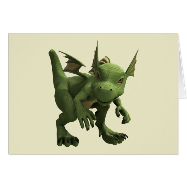 Kleine draak (Voorkant Horizontaal)