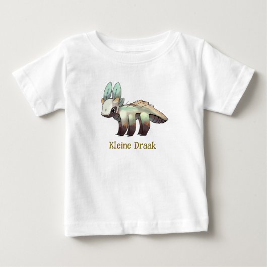 Kleine draak. (Voorkant)