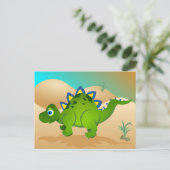 Kleine draak briefkaart (Staand voorkant)