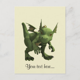 Kleine Draak Briefkaart