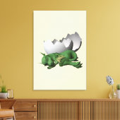 Kleine Draak Canvas Afdruk (Insitu (Woonkamer))