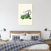 Kleine Draak Canvas Afdruk (Insitu (Slaapkamer))