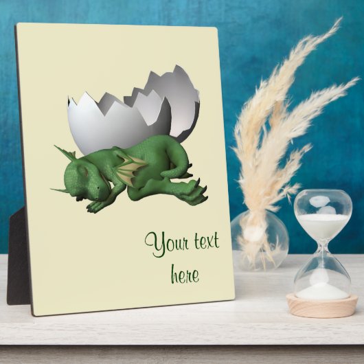 Kleine draak fotoplaat (Zijkant)