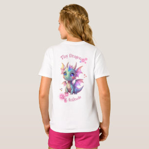 Kleine Draak, Grote Attitude – Kawaii Baby Draak T-shirt