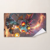 Kleine Draak, Grote Energie – De Ember Clockling Bad Handdoek (Handdoek)