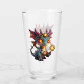 Kleine Draak, Grote Energie – De Ember Clockling Glas (Achterkant)