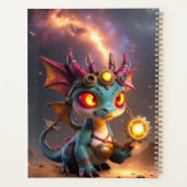 Kleine Draak, Grote Energie – De Ember Clockling Planner (Achterkant)