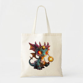Kleine Draak, Grote Energie – De Ember Clockling Tote Bag