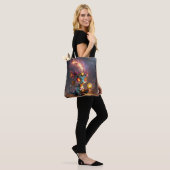Kleine Draak, Grote Energie – De Ember Clockling Tote Bag (Op model)