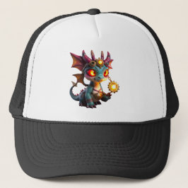 Kleine Draak, Grote Energie – De Ember Clockling Trucker Pet
