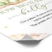 Kleine draak Hoe groot is haar buikteken Poster (Hoek)