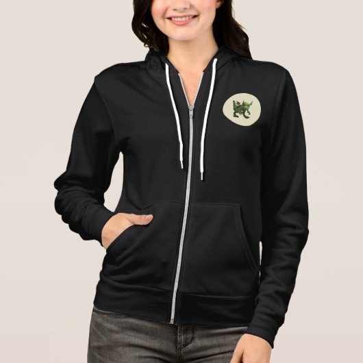 Kleine draak hoodie (Voorkant)