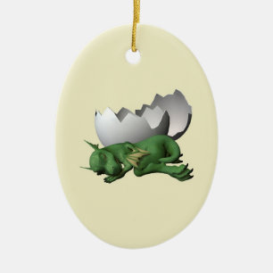 Kleine Draak Keramisch Ornament