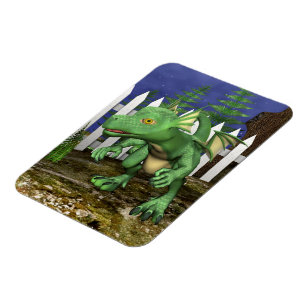 Kleine draak magneet