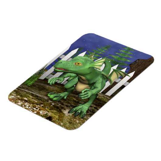 Kleine draak magneet (Linkerzijde)