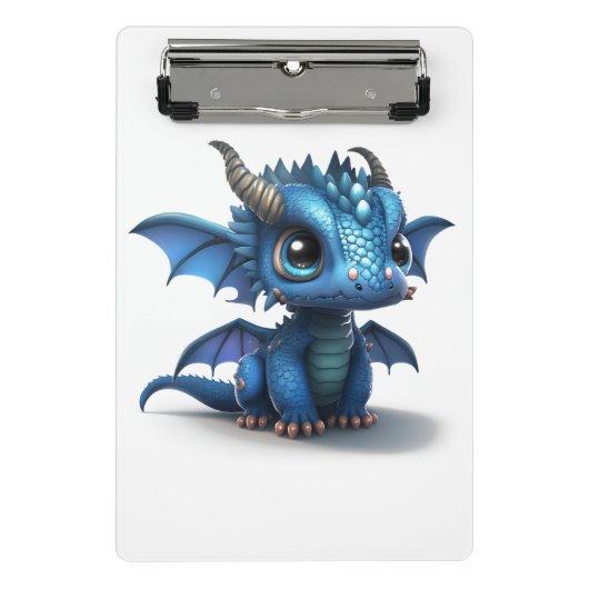 Kleine Draak Mini Klembord (Voorkant)