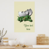 Kleine draak poster (Keuken)