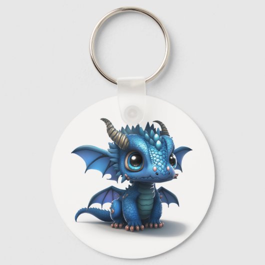 Kleine Draak Sleutelhanger (Voorkant)