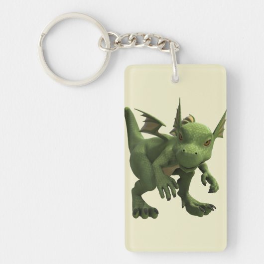 Kleine Draak Sleutelhanger (Voorkant)