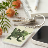 Kleine Draak Sleutelhanger (Voorkant Rechts)