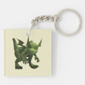 Kleine Draak Sleutelhanger (Achterkant)