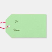 KLEINE DRAAK SMELTEN & SHOVELING SNEEUW, GRAPPIG S CADEAULABEL (Achterkant Horizontaal)